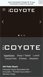 Mobile Screenshot of coyotecarlsbad.com